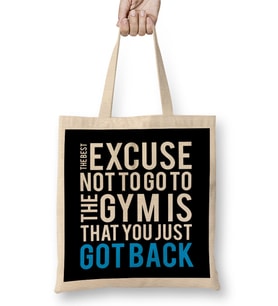 The Best Excuse Not To Go To The Gym Bez Çanta Uzun Saplı