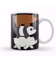 We Bare Bears 02 Kupa Bardak Porselen