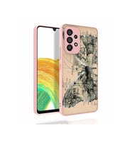 Samsung Galaxy A53 5G Uyumlu Kılıf Desenli Kamera Korumalı Parlak Zore Nora Kapak (Model 4)