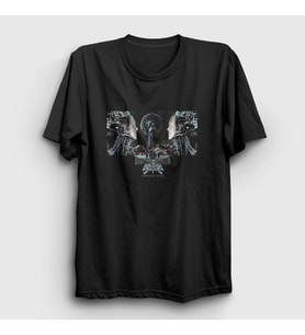 Presmono Unisex Siyah Legion Dimmu Borgir T-Shirt 142211tt