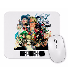 One Punch Man Saitama Genos Mouse Pad