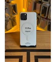 İphone 11 Pro Uyumlu Şeffaf Sert Kılıf Magsafe Destekli Tam Koruma Kılıf