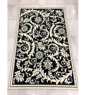 Saray Halı 3B 11470 B 150X230 Krem Siyah 4 M2 Halı !