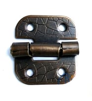 Stoplu Menteşe - 30x33mm, Oksit, 100 Adet