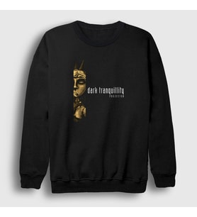 Presmono Unisex Siyah Projector Dark Tranquillity Sweatshirt 137620tt