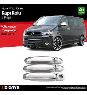 VW T5 Transporter Krom Kapı Kolu 3 Kapı 2003-2010