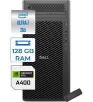 Dell Pro Max Tower T2 Ultra 7 265 128GB Ddr5 512GB SSD 4GB/A400 Windows 11 Pro 360W Masaüstü Iş Istasyonu FCT2250A400P29 + Zettausb