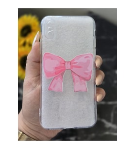 Iphone X ve Xs Uyumlu Baskılı Şeffaf Telefon Kılıfı