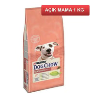 Purina Dog Chow Somonlu Hassas Köpek Maması 1 KG AÇIK