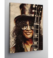 Kanvas Tablo Slash Gitarist