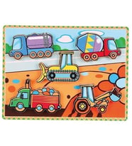 3-D İŞ MAKİNELERİ (PUZZLE)