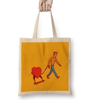 Funny Heart Bez Çanta Uzun Saplı