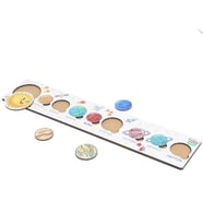 Montessori Gezegenler Puzzle