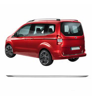Ford Tourneo Courier Krom Bagaj Alt Çıta Formlu Paslanmaz Çelik