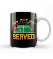 You Just Got Served Ping Pong Serve Table Tennis Kupa Bardak Porselen