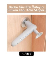 Premium Yüksek Kaliteli Darbe Hasar Gürültü Önleyici Anti Çarpışma Silikon Kapı Kolu Stoperi 1 Adet