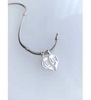 925 Ayar Gümüş Best Frıend Love Tasarım Charm