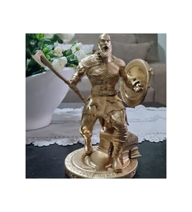 Kratos God Of War Gold Varak Figür 15 Cm