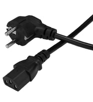 Powermaster PM-14608 1.5 Metre PC Power Güç Kablosu 3X0.50Mm² IEC-60320 C13 (Dişi) - Schuko/Tip F (Erkek) Fiş Uçlu