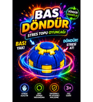 Spinning Ball Bas Döndür Stres Topu Oyuncağı İthal Rulmanlı Yaylı Hızlı Topaç Uzun Dönüş Dönen Top Spin Ball Spinner