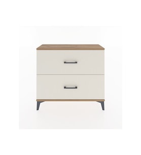 Arges Şifonyer 2 Çekmeceli 88x30x80 Çam-Aytaşı