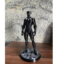 Riva Self Black Panther Figür - Kara Panter Heykeli 3D Baskı Koleksiyon Parçası (13-15-20 cm)