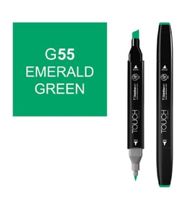 TOUCH TWIN G55 ÇİFT UÇLU MARKER EMERALD GREEN