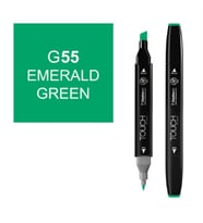 TOUCH TWIN G55 ÇİFT UÇLU MARKER EMERALD GREEN