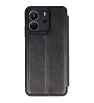 Xiaomi Redmi Note 14 4g Kılıf Flip Cover - Siyah