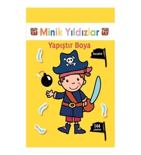 Korsanlar Yapıştır Boya - Minik Yıldızlar