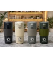 350 Ml Paslanmaz Çelik Termos Dereceli Mug - Sızdırmaz Kapaklı Çift Katmanlı Dereceli Termos  Alk4626