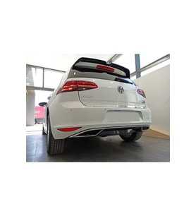 Volkswagen Golf 7 2013-2017 Dıfüzör Parlak Sıyah