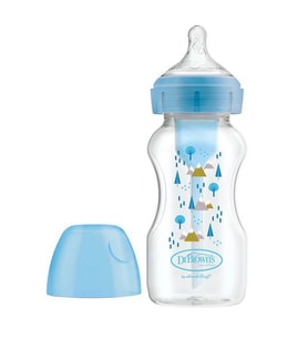 PP Geniş Ağız Options Biberon 270 ml Mavi