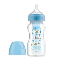 PP Geniş Ağız Options Biberon 270 ml Mavi