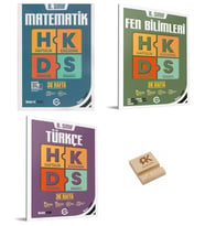 Arı LGS 8. Sınıf Matematik Fen Bilimleri ve Türkçe Haftalık Kazanım Denemeleri 3lü Set + Telefon Standı