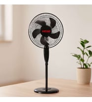 16 inç Ayaklı Vantilatör 45W 5 Kanat 3 Kademe