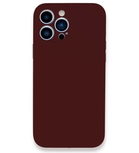 Newface Apple iPhone 13 Pro Kılıf Lansman Legant Silikon - Bordo