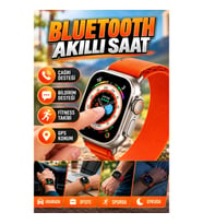 8 Ultra Bluetooth Akıllı Saat – GPS, Fitness Takibi, Çağrı ve Bildirim Desteği