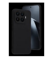 Xiaomi Mi 17t Nano İçi Kadife Silikon - Siyah