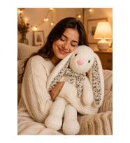 Yumuşacık Sevimli Dev Boy Tavşan Peluş Oyuncak 45 Cm