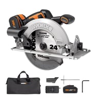 WORX WX520 20Volt 4.0Ah. Li-ion Kömürsüz Profesyonel Daire Testere