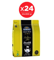 Karali Premium 25'li 24 Adet Siyah Demlik Poşet Çay