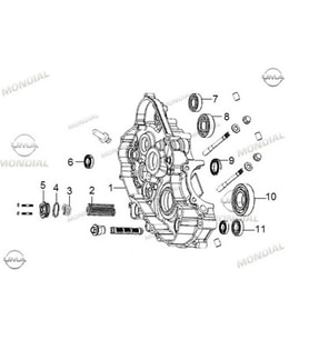 MONDİAL RX3 ENDURO 61902 (6902) RULMAN ORJ