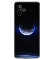 General Mobile GM 24 Pro Kılıf Resimli Desenli Silikon Platinium Series Midnight Moon 1802