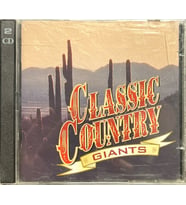 (Plak Değildir CD dir) CD Classic Coutry Giants Double CD (Karışık)