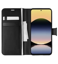 Microsonic Xiaomi Redmi Note 14 4G Kılıf Delux Leather Wallet Siyah (Siyah)