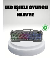 Northcity RGB Işıklı Oyuncu Klavye Mouse Seti – Türkçe Q Ayarlanabilir DPI Ergonomik ve Dayanıklı Tasarım