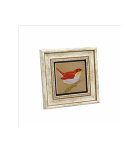 Kuş Baskılı Taş Tablo 20x20