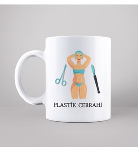 Plastik Cerrahi Tasarımlı Kupa
