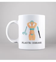 Plastik Cerrahi Tasarımlı Kupa